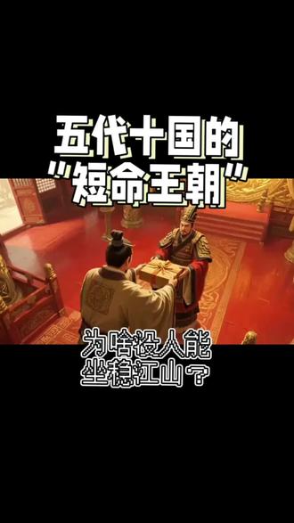 五代十国的“短命王朝”:为啥没人能坐稳江山?#历史 #历史故事 #历史知多少 #五代十国