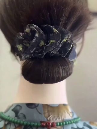 韩版时尚春季发饰新款气质百搭扎头发专用发夹简约优雅丸子抓夹#丸子抓夹 #扎头发专用发夹 #发夹 #发饰
