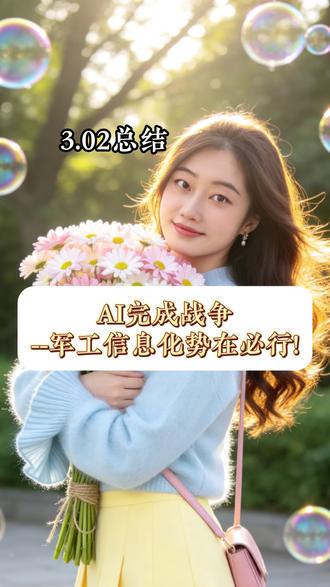 AI完成战争--军工信息化势在必行!#股票 #证券 #财经 #短线交易 #大盘分析