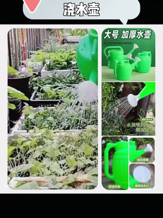 #创作灵感 加厚洒水壶大浇花喷壶塑料浇水壶长嘴花洒壶园艺浇菜壶家用淋花壶#浇花喷壶家用 #家用浇水壶 #室内浇花壶 #巨量千川