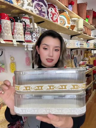 亚克力材质的筷子勺子盒 高颜值啊 #好物推荐🔥 #种草 #餐具 #日常生活