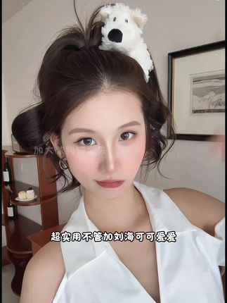 好可爱的狗狗发夹 谁懂啊#爱了爱了 #也太可爱了吧 #礼物推荐 #发夹 #发夹发饰