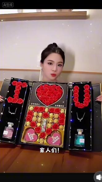 #Dove/德芙巧克力礼盒装#送女友老婆仪式感生日创意圣诞节糖果礼物