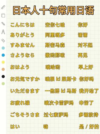日本人十句常用日语,第一站 #日语 #日语教学 #日本人 #日语口语 #日语教程