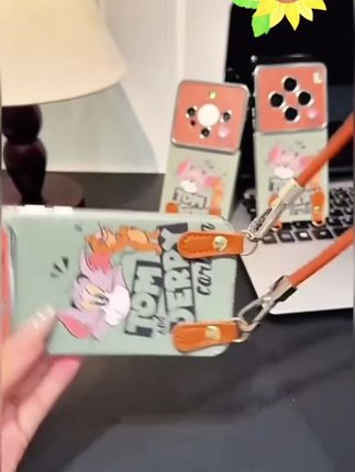 奥菲顿亲吻汤姆杰瑞适用jphone15/1413手机壳华为vivo小米手机壳#手机壳推荐 #