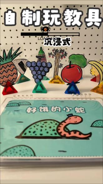 【好饿的小蛇】绘本拓展很好的提升语言表达认知能力逻辑表思维能力
✅ 认知力UP:跟着小蛇认识苹果、香蕉、三角形饭团,颜色形状全记住。
✅ 逻辑力UP:引导娃思考“小蛇吃了什么?肚子变成什么形状?”
✅ 语言力UP:鼓励娃模仿小蛇的语气,说出“我吃了圆圆的苹果”
在家制作玩教具安静书流程和需要的工具
1. 打印素材:家用喷墨/网上激光团印,清晰首选激光~
2. 初次裁剪:规则的用裁纸刀,不规则用剪刀。
3. 过塑:过塑素材,注意过塑机务必预热充分,不然膜会起泡,过塑时进出口不能有遮挡,不然会打卷。
4. 过塑完需第二次裁剪:边边需留一点再剪。
5. 修圆角:需要用圆角器处理直角,保护宝宝小手玩时不会割到。
6. 打孔装订:需要单孔/多孔打孔器+装订环(有一孔环、长条还有5孔装订环)
7. 贴魔术贴:1.5mm款,勾面贴素材页、毛面贴答案页(透明的魔术贴美观/不透明粘性强二选一)
8. 做收纳袋:两张过塑膜反过来光滑面对光滑面,再进行过塑完成收纳。#自制教具#安静书#在家早教#宝妈必看#安静书素材沉浸式极度舒适