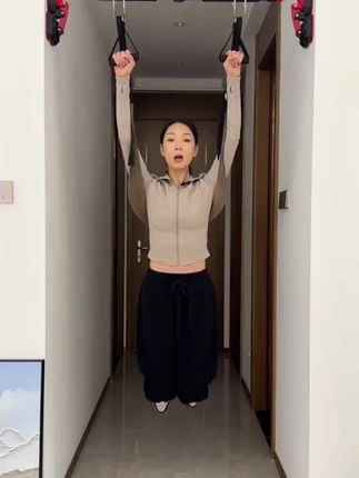 腰椎牵引带牵引器吊单杠护腰牵引吊带助 力带腰部牵引拉伸带助力钩#腰椎牵引带#好身材练起来 #腰椎牵引器家用#腰椎牵引器 #腰椎牵引器推荐