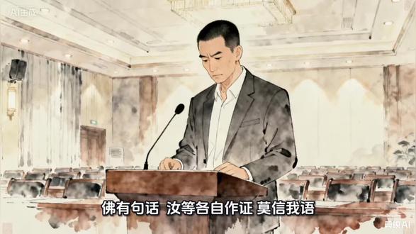 汝等各自作证,莫信我语。#觉醒开悟