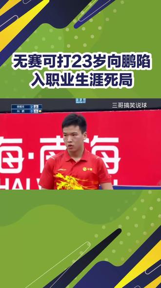 无赛可打23岁向鹏陷入职业生涯死局#中国国家乒乓球队# #体育精神# #向鹏# #抖音玩法合伙人计划