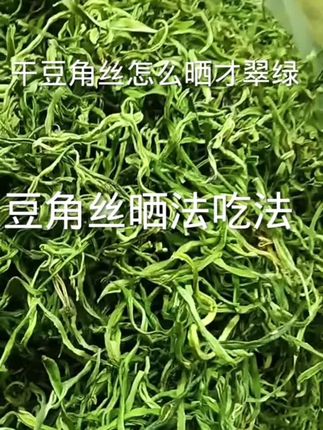豆角丝怎么晒怎么吃家乡特色翠绿保存时间长 #晒干豆角丝 #干豆角丝晒法 #自制干豆角丝 #晒菜神器#家乡特产