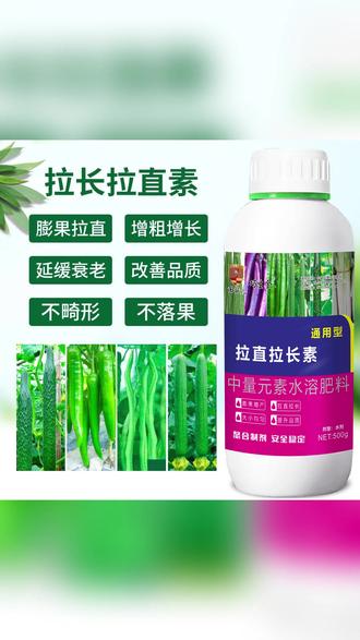 拉直拉长素膨果嫩直增产豆角辣椒黄瓜茄子大葱丝瓜通用中量叶面肥 #拉直拉长素 #膨果嫩直 #豆角辣椒通用 #中量叶面肥 #增产蔬菜