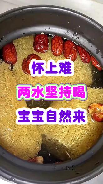 怀上难,两水坚持喝,宝宝自然来 #备孕那些事 #备孕 #金辛友
