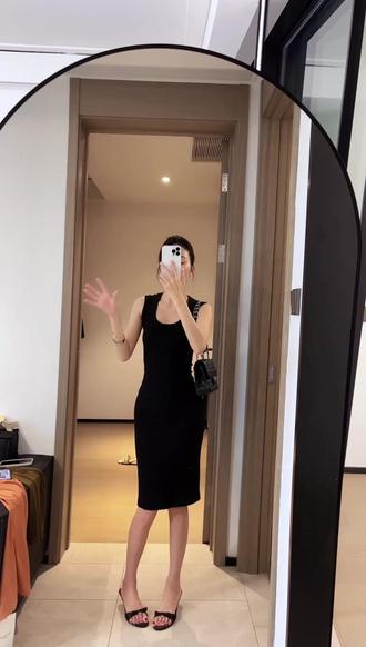【XXIAOK】性感吊带连衣裙女夏季新款显瘦网红热辣紧身纯欲包臀裙#韩系穿搭#穿出高级感#仙女必备#轻奢女装#时髦精