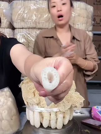 当季精品竹荪营养煲汤炒菜食用干菌菇