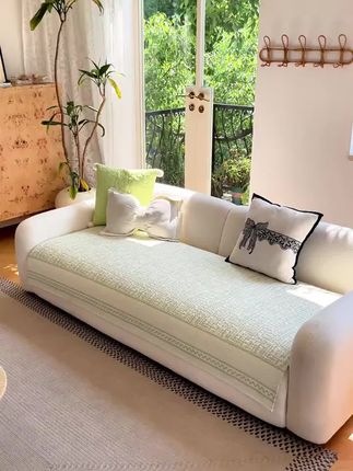 四季通用沙发垫,防滑沙发套垫,布艺沙发必备沙发垫,换洗方便#防滑沙发垫 #高级感沙发垫 #家居软装搭配