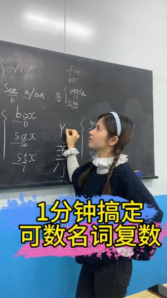 1分钟捋清可数名词复数变化规律 #可数名词复数 #英语名词复数变化规律 #0基础学英语 #英语启蒙
#热点