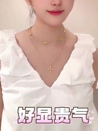 #创作灵感 富家千金感的绝美项链分享!一秒变贵气~ #项链 #美出高级感 #饰品搭配 #仙女饰品