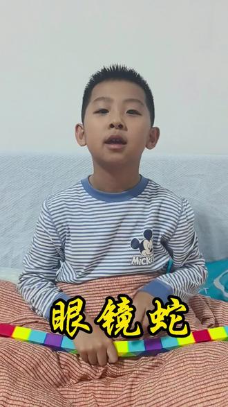 #记录孩子美好的时光 #谁教的娃这么优秀 #亲子教育 48段魔尺拼眼镜蛇#魔尺