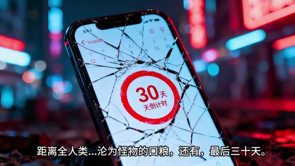 倒计时30天 #末日漫画解说