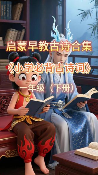 小学生必背古诗合集一年级下册 启蒙早教古诗合集,小学生必背古诗合集一年级下册,幼小衔接同步教材,自动播放
#国学启蒙 #古诗启蒙 #古诗打卡 #唐诗宋词 #AI动画#幼儿古诗启蒙#育儿#儿童动画#启蒙早教#语文