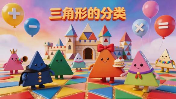 四下《三角形的分类》AI赋能+大情境任务群 #四年级下册#三角形的分类 #四年级数学 #数学公开课 #AI赋能