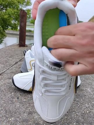 #实拍原视频 春夏时尚百搭运动鞋#透气网面鞋 #轻便防滑