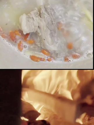 深夜美食,当归羊肉汤#当归