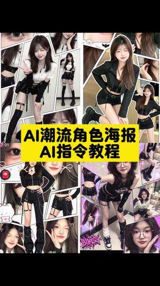 ai潮流角色海报豆包制作教程 ai潮流角色海报生成怎么弄 #ai潮流角色海报 ai潮流角色海报指令 ai潮流角色海报壁纸 ai潮流角色海报生成豆包指令 ai潮流角色海报白鹿 ai潮流角色海扱ai教程#ai潮流角色海报生成 ai潮流角色海报壁纸怎么弄#剪映 #剪映图片设计