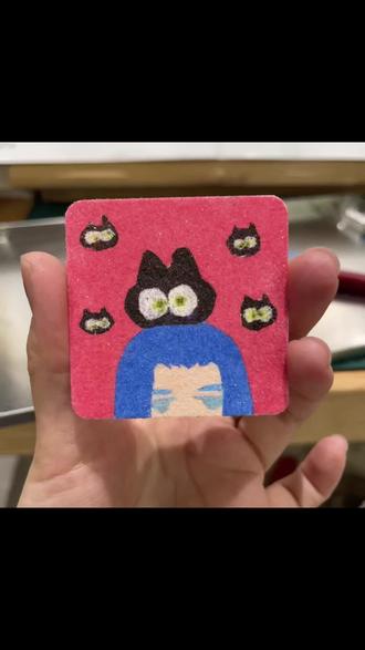 沙画-无限和小黑
#沙画
#罗小黑战记