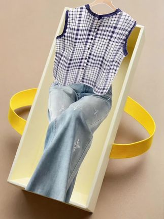#夏季穿搭 #时尚气质穿搭 #时髦穿搭 #格子控 #套装显瘦穿搭
