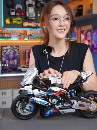 宝马1000rr #乐高 #宝马 #摩托车 #宝马s1000rr #积木