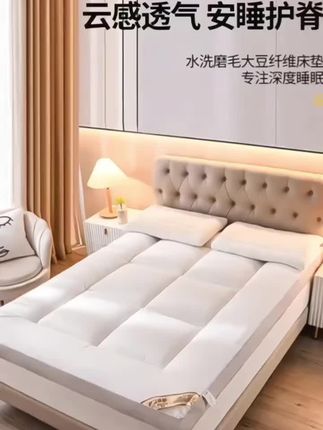 加厚床垫软垫家用褥子单人双人学生宿舍床褥垫租房床垫180*200#宿舍床垫 #床垫褥子 #榻榻米垫 #床垫软垫 #床垫