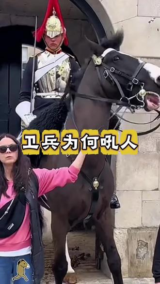 你知道执勤的卫兵为什么大喊大叫骂吗 #卫兵#科普