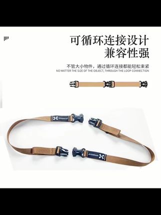 塑料捆绑带尼龙收紧带双保险扣式户外露营捆扎摩托车 #捆绑带 #尼龙收紧带 #双保险扣 #户外露营 #摩托车捆扎