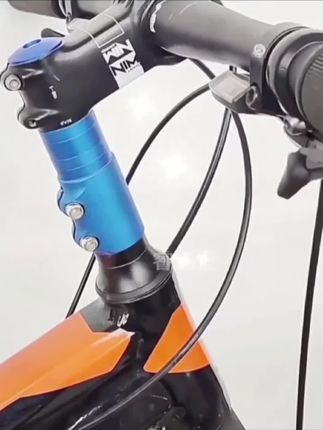 西骑者自行车把立增高器通用山地车 把龙头加高器抬升管延长器装备西骑 者自行车#自行车骑车必备神器#把立 增高器@DOU+小助手@DOU+好生 意