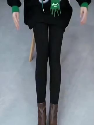 加绒加厚鲨鱼裤女外穿秋冬2023新款高腰打底裤特厚保暖小脚裤#鲨鱼裤 #鲨鱼裤收腹提臀 #鲨鱼裤穿搭 #鲨鱼裤的升级版 #穿出高级感