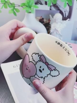 KinborBB联名马克杯,实用水杯,毕业季佳礼,送男生女生、闺蜜情侣#一辈子的礼物 #实用水杯#毕业季礼物#寓意很好的礼物 #送#闺蜜情侣同学礼品