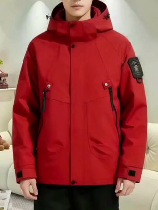 希和鸟正品冲锋衣三合一外套男女登山服户外衣服防风防水情侣装#阳光帅气 #夹克外套 #冲锋衣 #户外服装