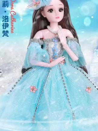 60厘米洋娃娃洛伊梵公主 眨眼版唱歌音乐版#洋娃娃#公主娃娃#唱歌娃娃#女童玩具#好物分享