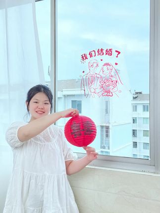 婚房布置新灵感!喜庆窗贴让新房瞬间温馨满分! 结婚当天一定要把家里好好打扮一下!这样才更有气氛哦~#好物推荐🔥#好物推荐#备婚#结婚用品