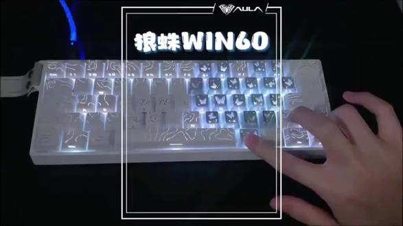 狼蛛WiN60磁轴键盘游戏键盘套装小键盘电竞游戏键盘三件套#磁轴键盘 #键盘推荐#电竞 #狼蛛win60 #键盘
