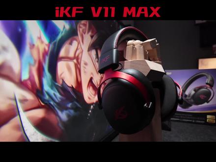 超好用头戴电竞耳机,iKF V11 MAX #耳机 #头戴式耳机 #游戏耳机 #ikf电竞耳机 #ikfv11max