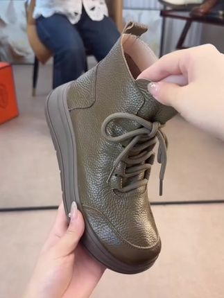 【运费险】秋冬新款系带马丁靴休闲百搭加绒保暖短靴英伦风圆头靴子#马丁靴 #马丁靴穿搭 #软底软面穿上超舒服 #好穿不累脚 #百搭鞋子@DOU+小助手