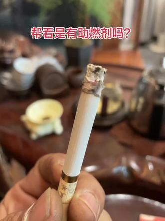 都说要介烟,帮看下是不是真有助燃剂?#介烟 #香烟助燃剂#2026年1月1号戒烟#