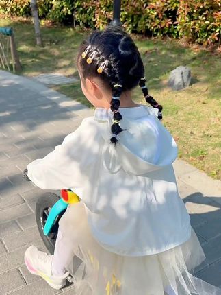 #好物分享#儿童防晒衣防紫外线男童女童冰丝轻薄透气宝宝防晒服小孩婴儿斗篷#