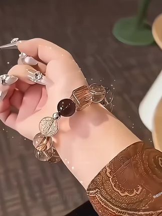 #水晶招财手链#转运手链#生日礼物#七夕#时尚饰品