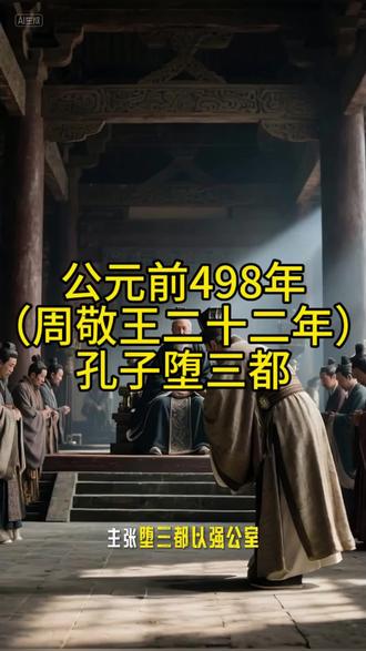 鲁国:孔子堕三都 #历史 #历史故事