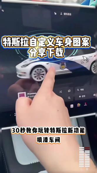 《墨墨库存》特斯拉车身自定义图案喷漆专属学习教程包含拉布布图案等,可直接替换,也可自定义自己DIY,#特斯拉自定义 #特斯拉新功能 #特斯拉皮肤 #特斯拉自定义皮肤 #特斯拉