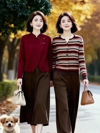 #出游穿搭 #时尚气质穿搭 #闺蜜穿搭 #国庆穿搭 #秋季套装