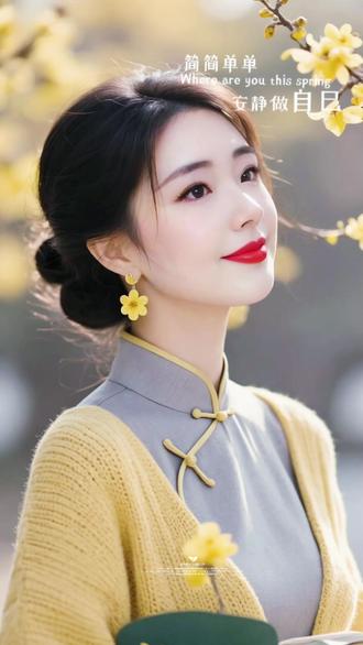 #AI秋韵旗袍照 #抖音ai创作